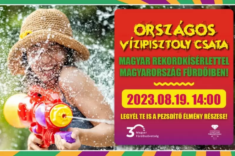 Országos vízipisztolycsata az Élményfürdőben is!