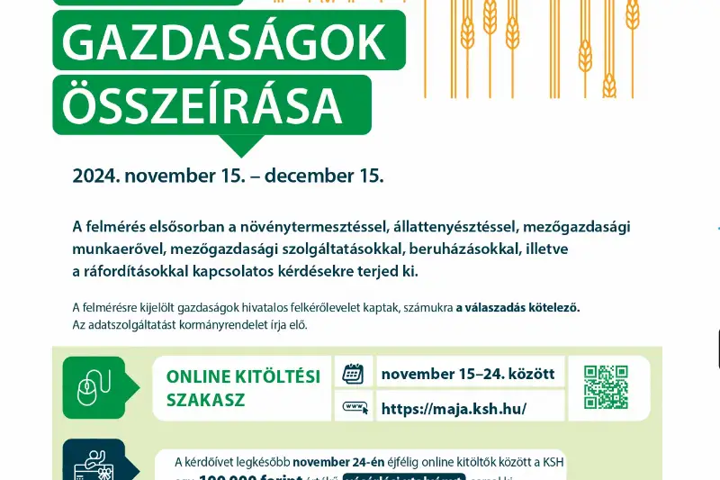 Mezőgazdasági összeírás