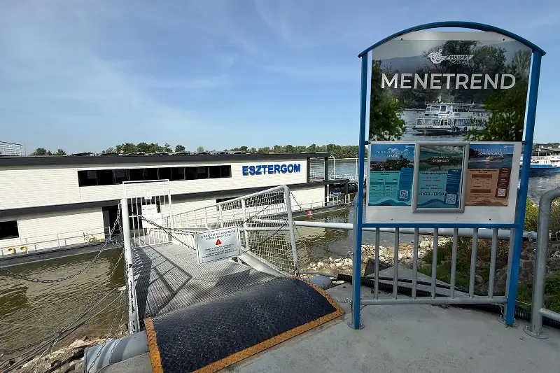 Mahart-Passnave hajó menetrend Esztergomban - 2025