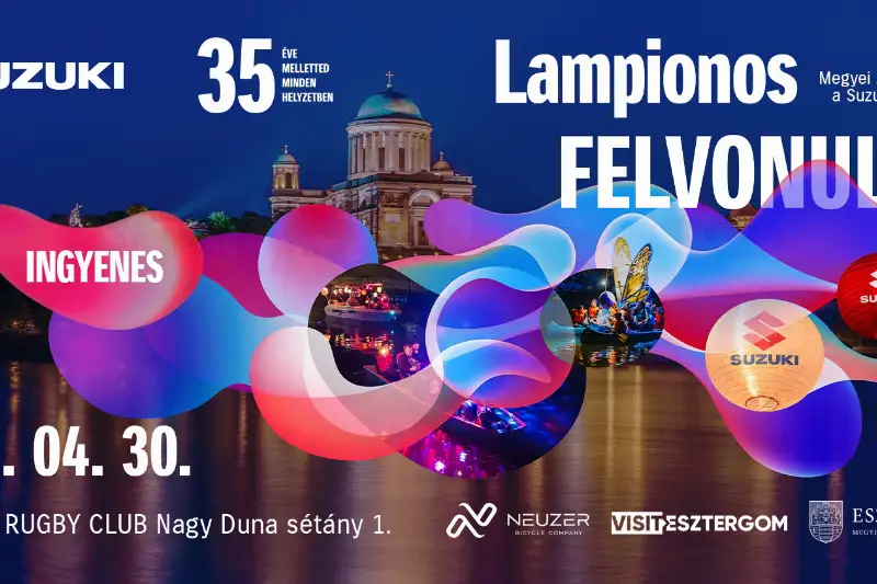 Lampionos hajós felvonulás
