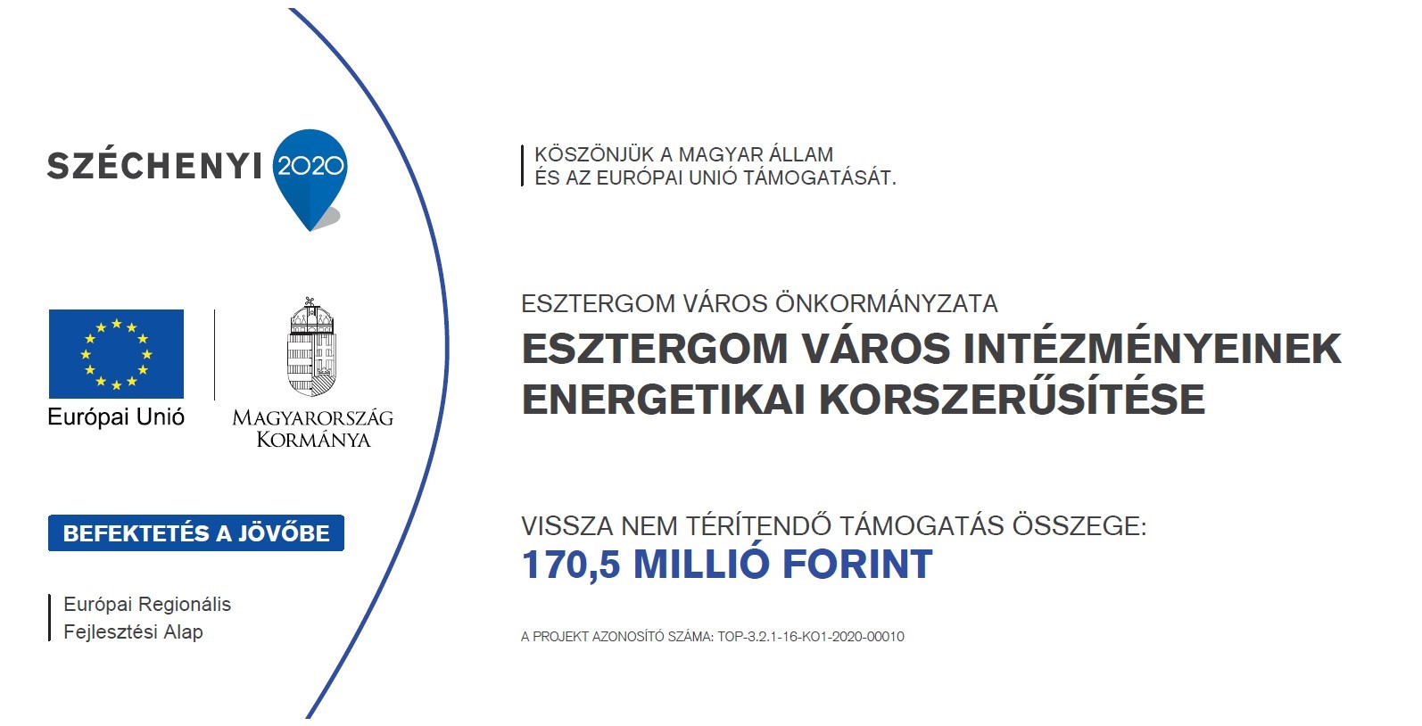 Esztergom Város intézményeinek energetikai korszerűsítése