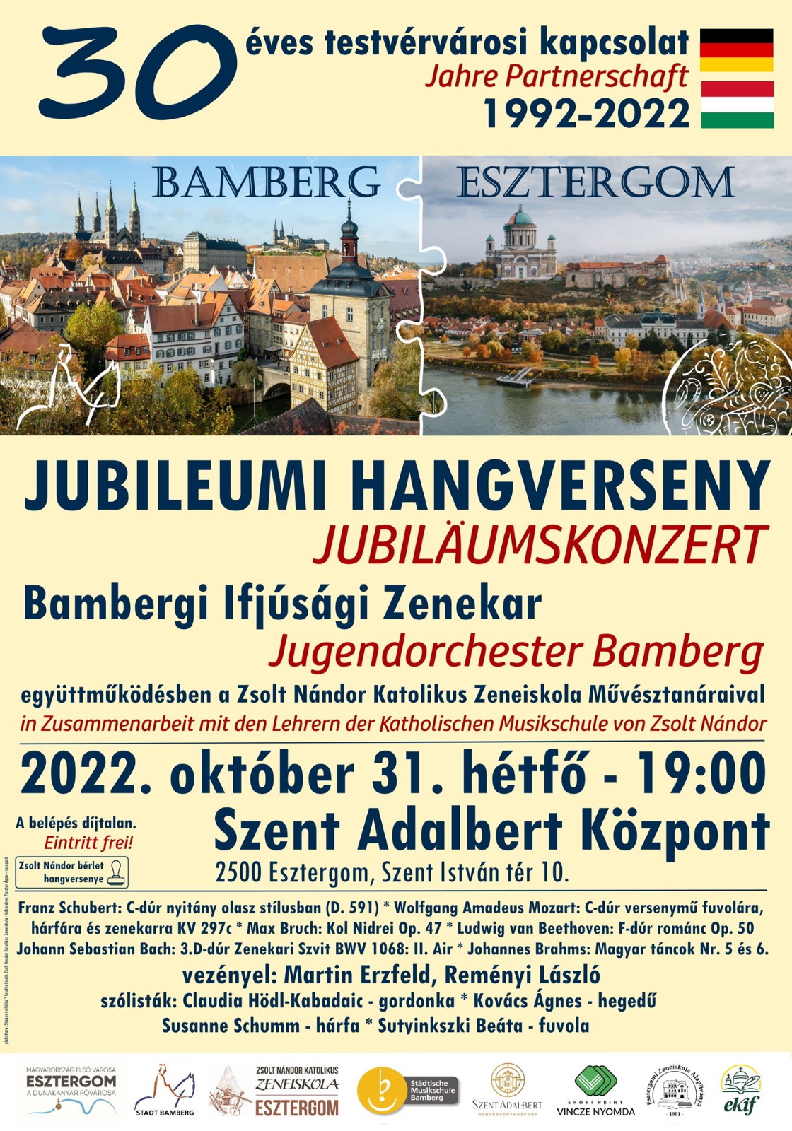 Bamberg-Esztergom jubileumi koncert