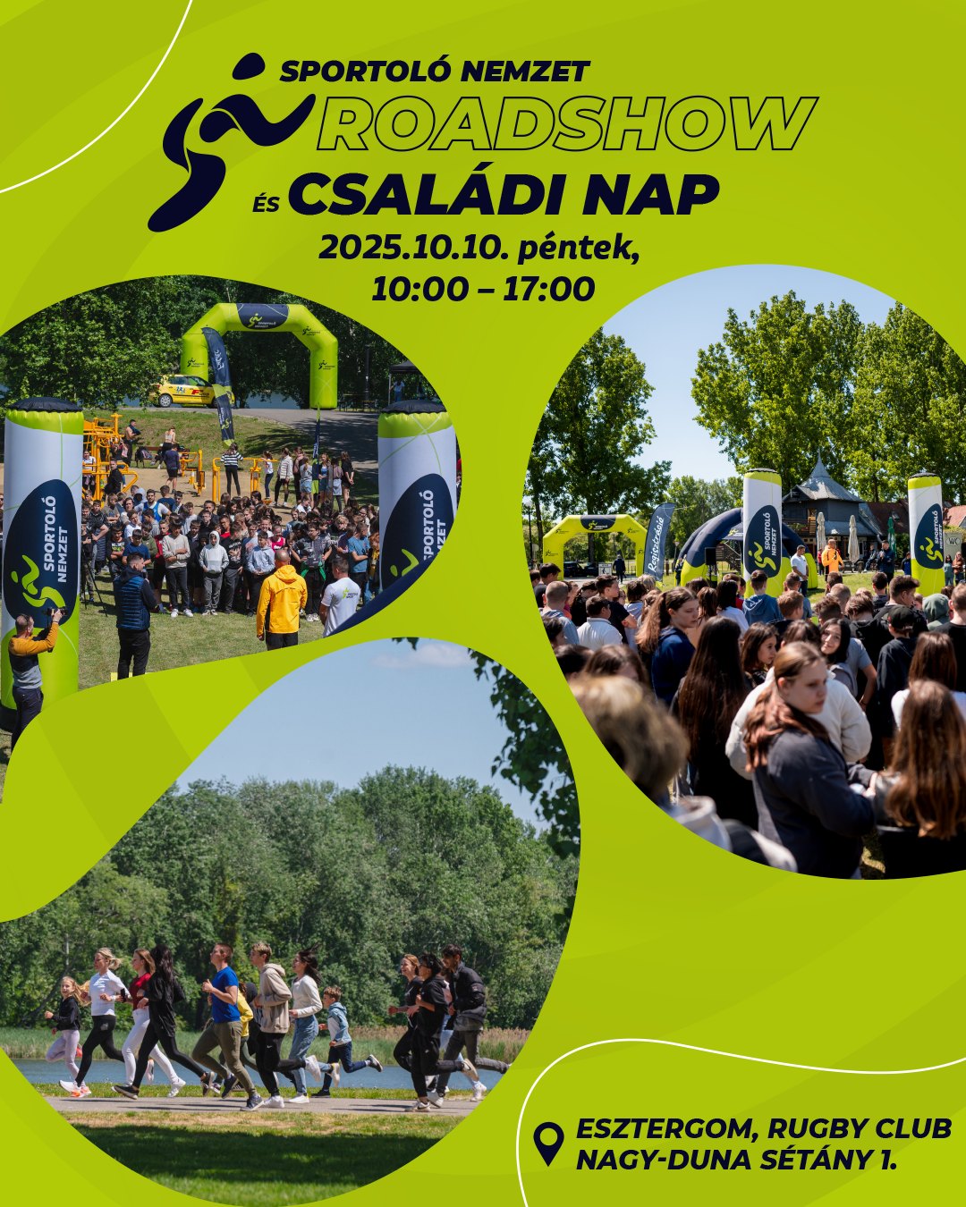 Sportoló Nemzet Roadshow és Családi nap Esztergomban